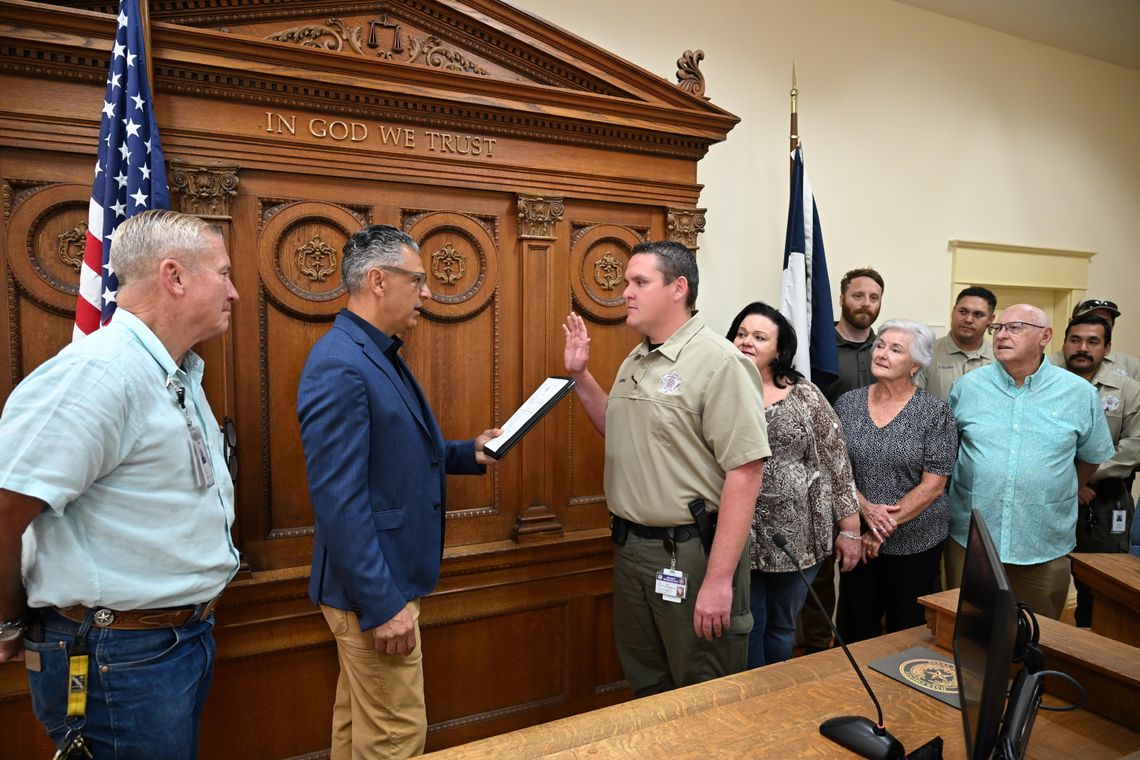 New Fire Marshal sworn in New Fire Marshal sworn in