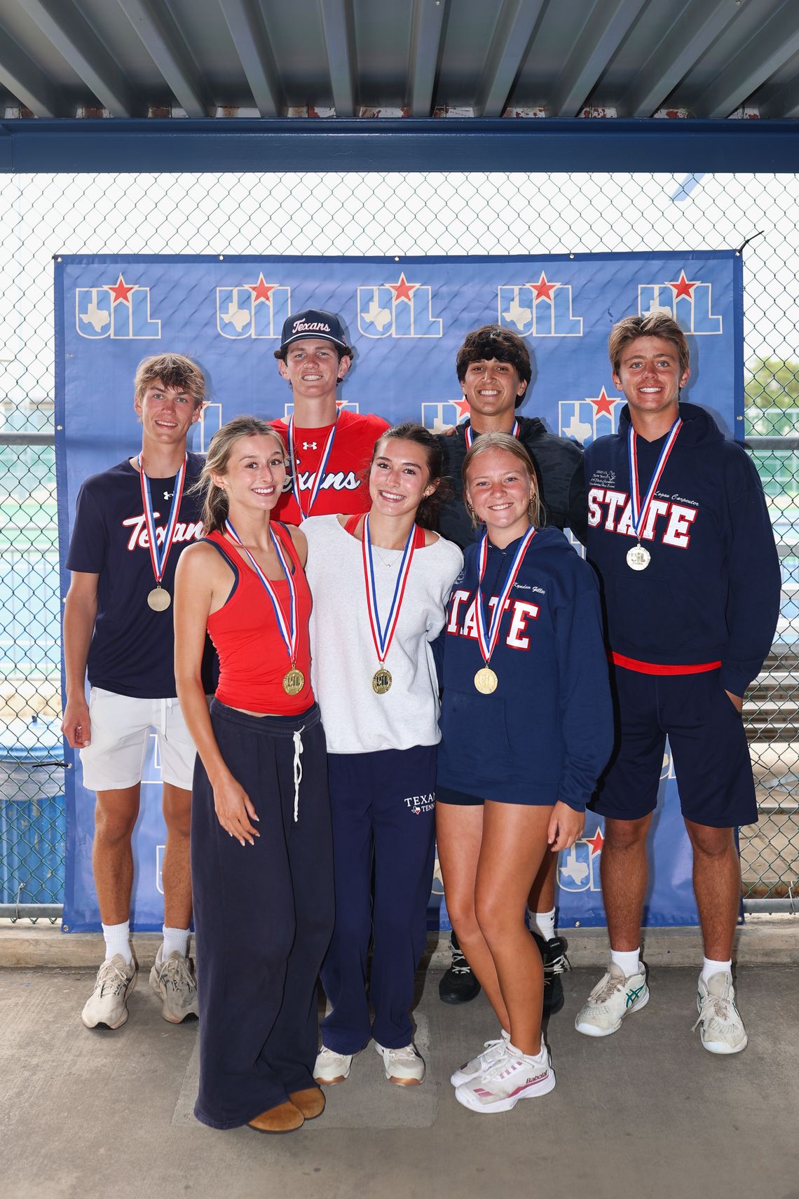 Seven Texan Tennis team members headed to State