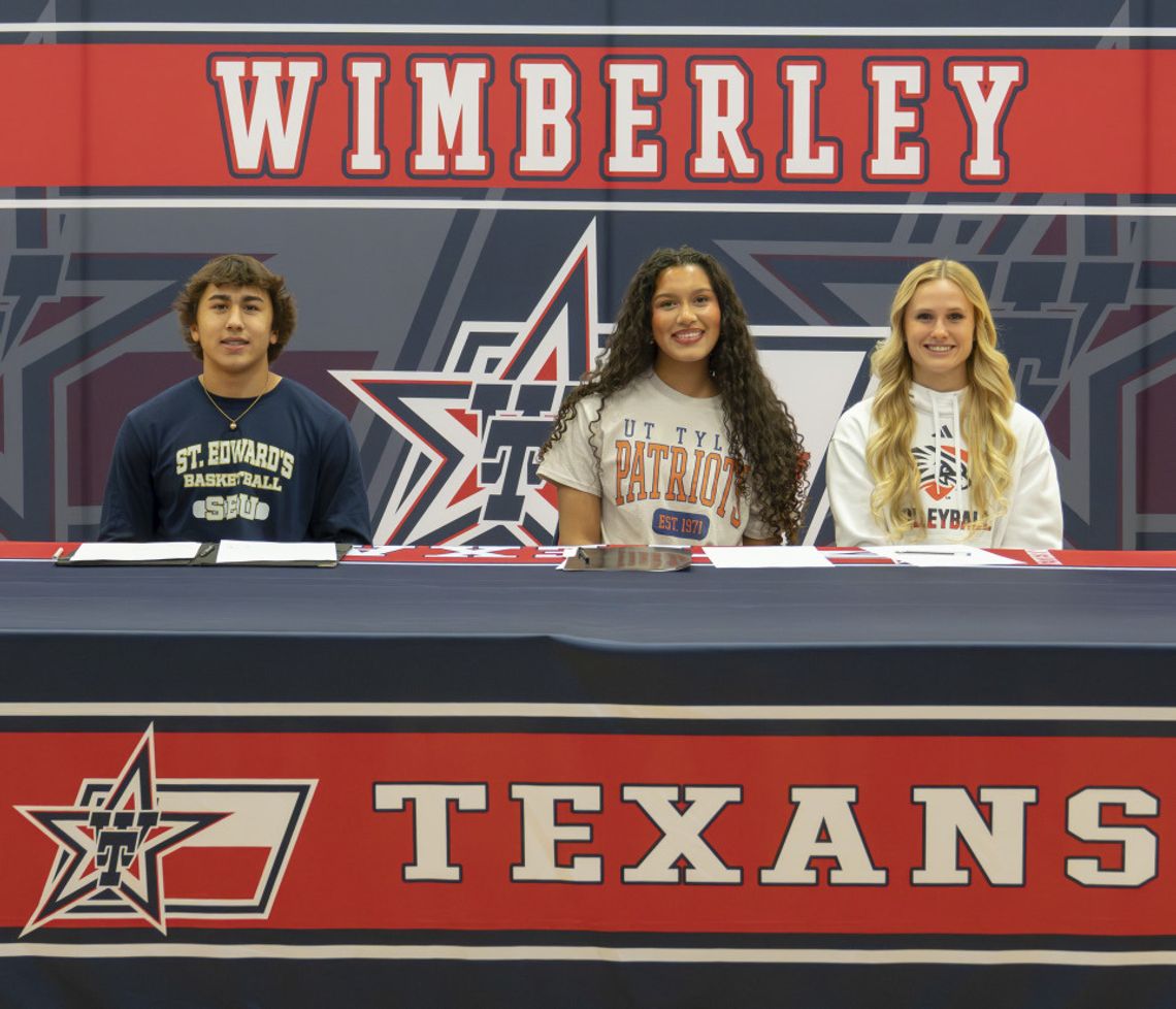 Signing day ceremony for WHS athletes Signing day ceremony for WHS athletes