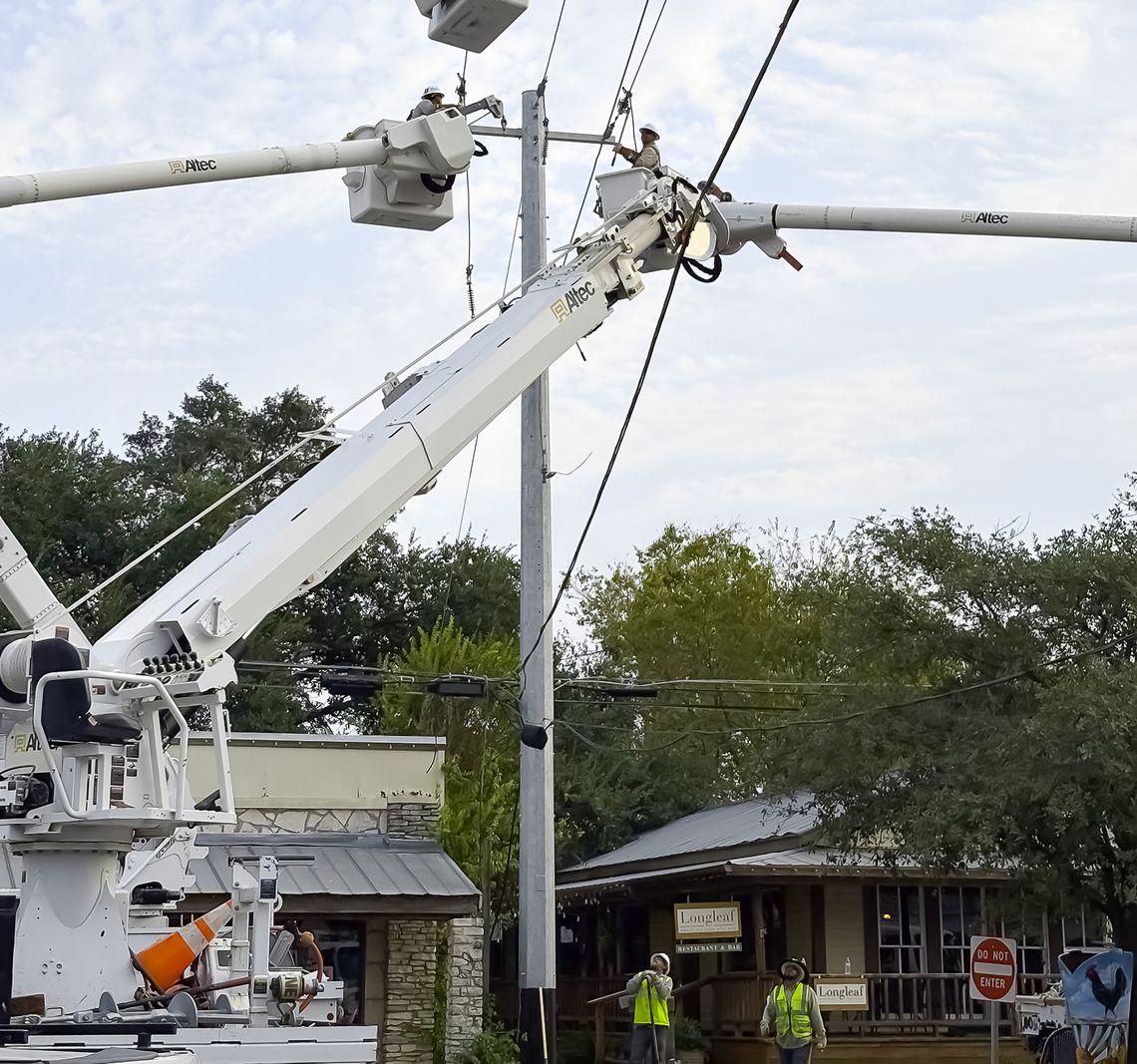 Square goes dark getting new power