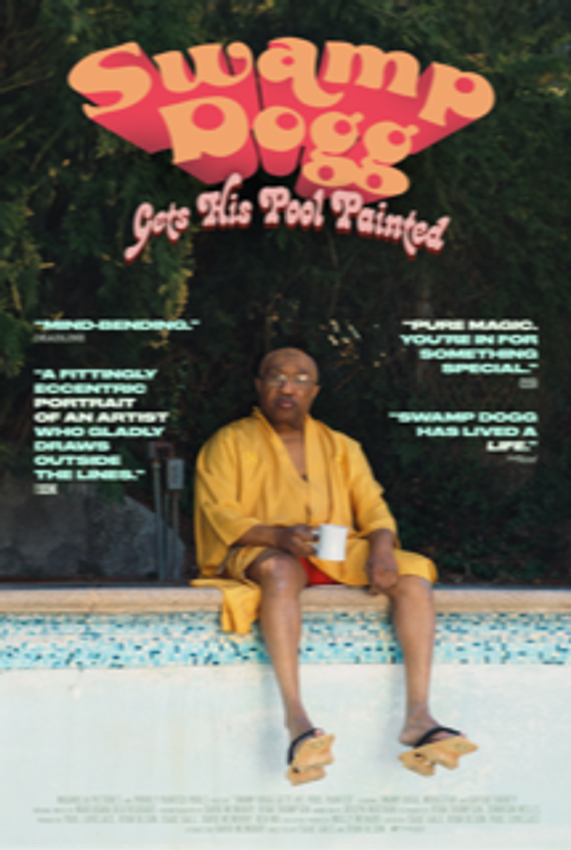 “Swamp Dogg Gets his Pool Painted” music doc at Price Center Submitted Photo Jerry Williams, AKA Swamp Dogg, is the subject of a music documentary presented by First Tuesday SMTX Film Series, February 3 at the Price Center in San Marcos.