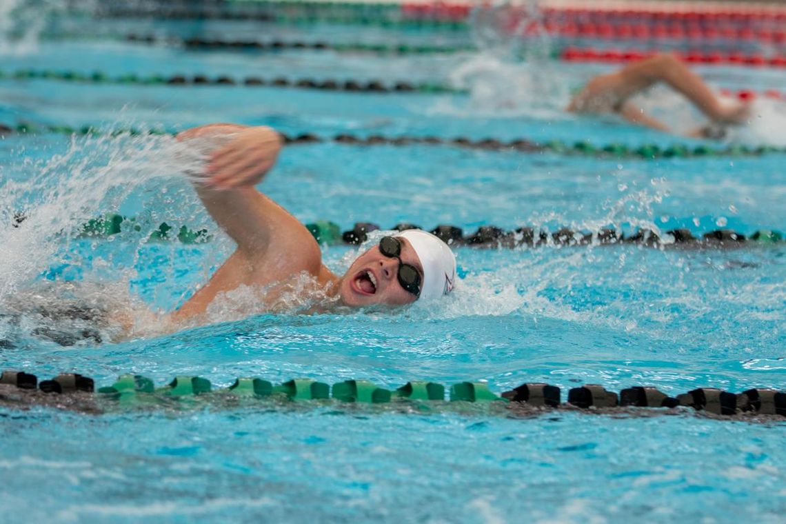 Texan swimmers compete at State Photo by Paul Mayhew/paulmayhewphotography.com Rayden Pack