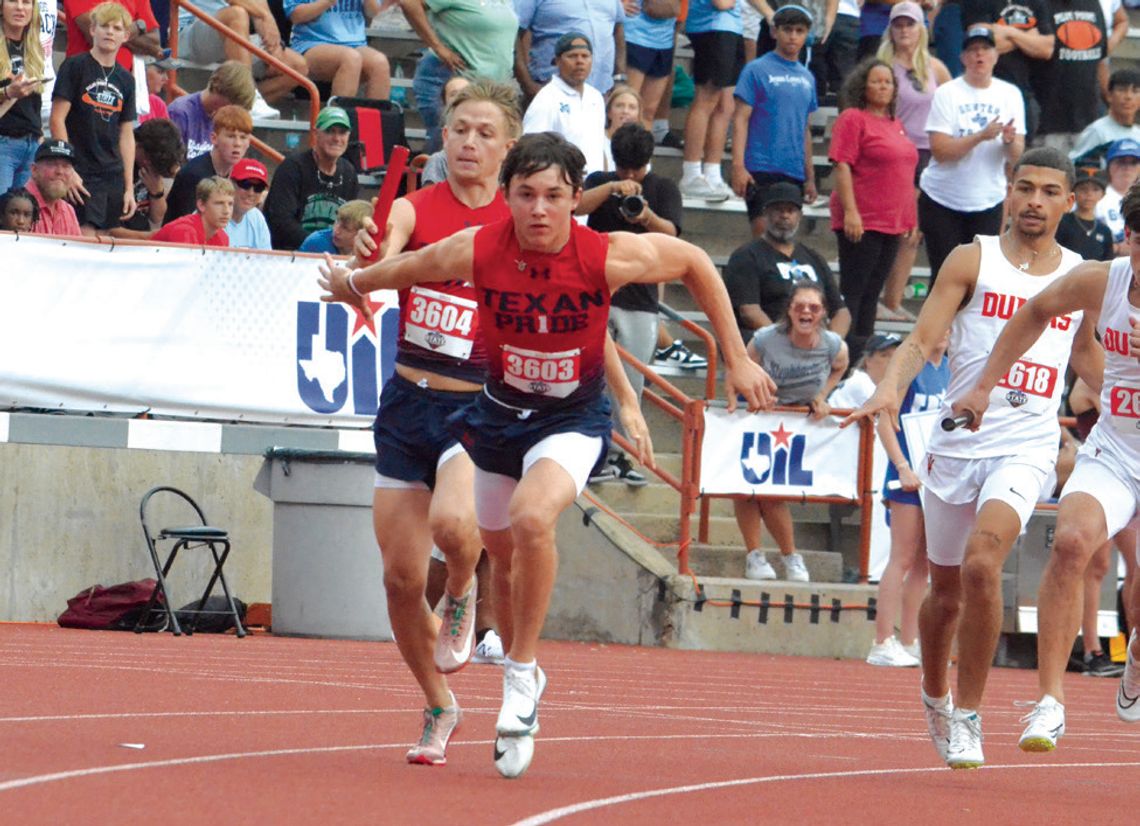 Texans named State-Runner Ups at 4A State Track Meet