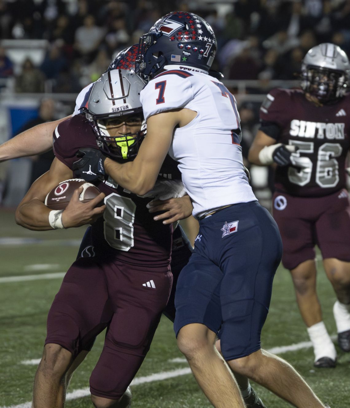 Texans season ends against Sinton Texans season ends against Sinton