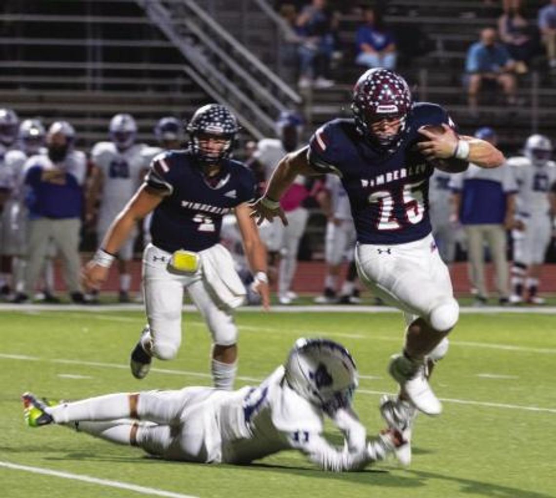 Texans win big over Jarrell