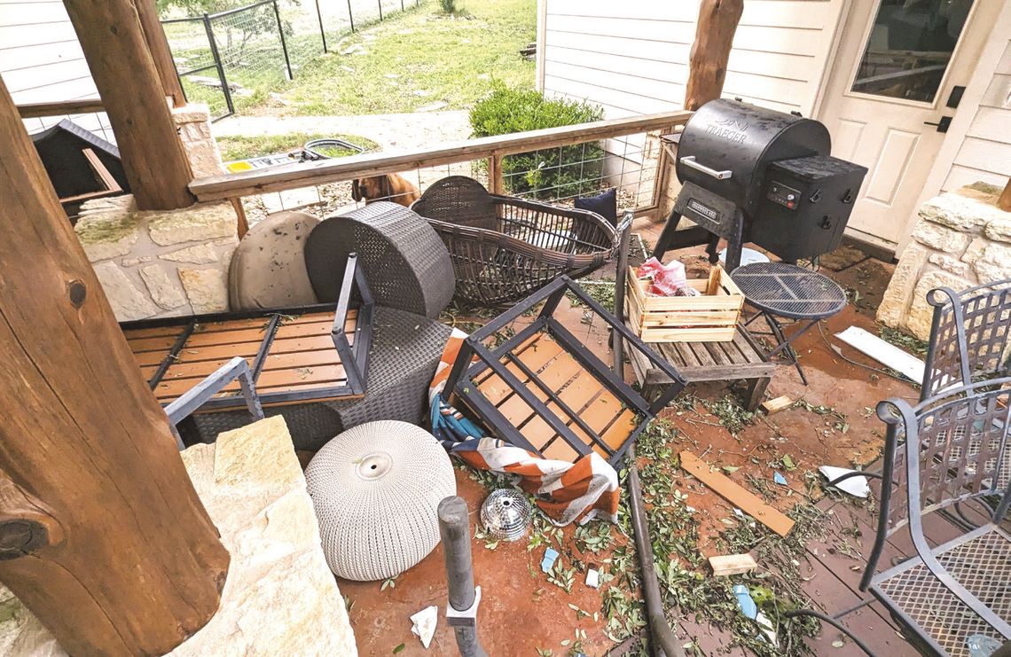 Weather commands center stage in Wimberley