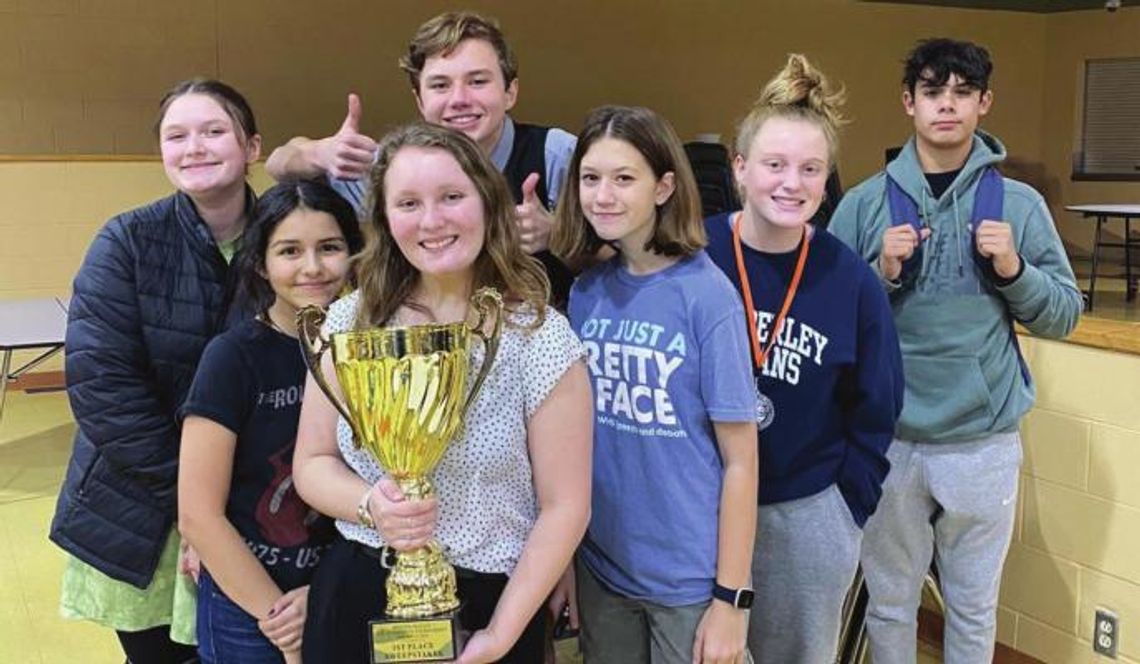 WHS Academic competitors win sweepstakes at meet