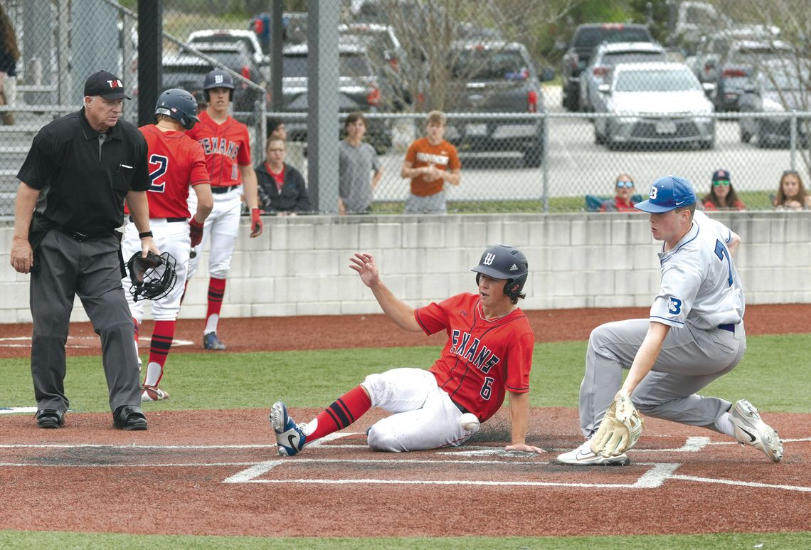 WHS baseball victory against Bandera