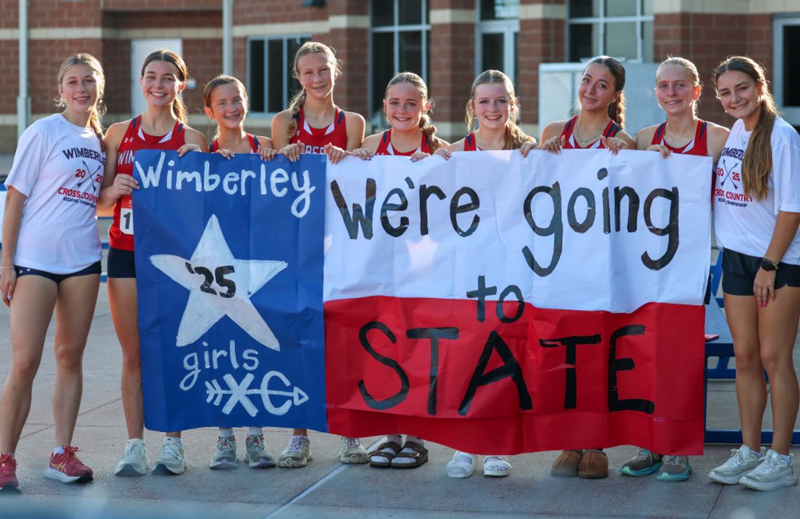 WHS Girls Cross Country team headed for State WHS Girls Cross Country team headed for State