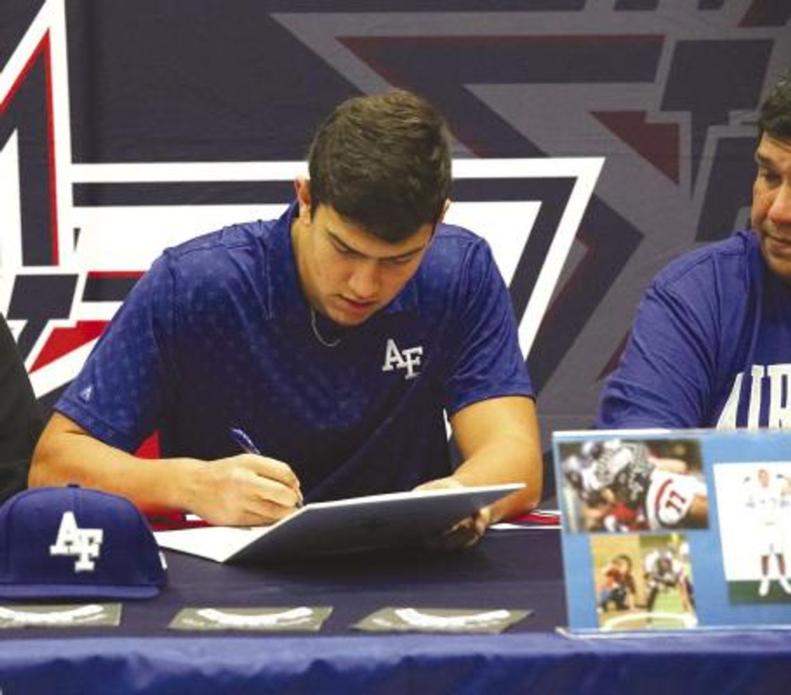 WHS Senior Caden Romo to be Air Force Falcon