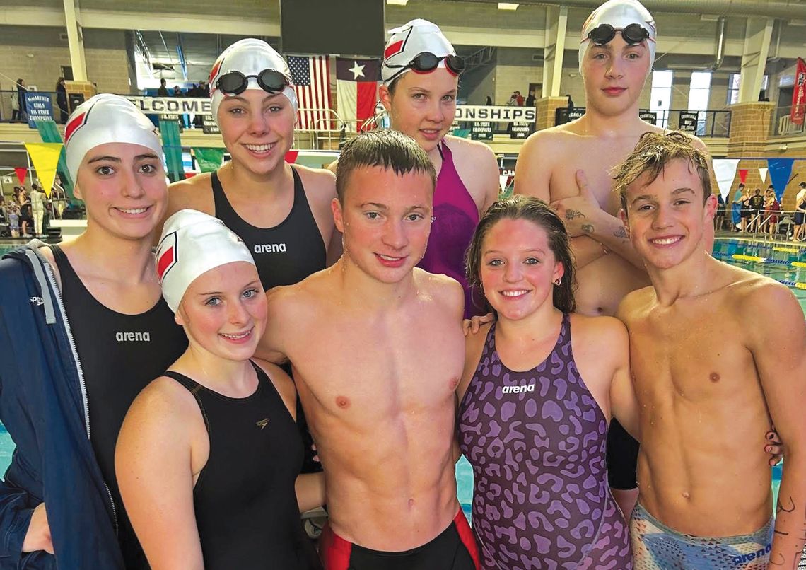 WHS swim team makes waves at state meet