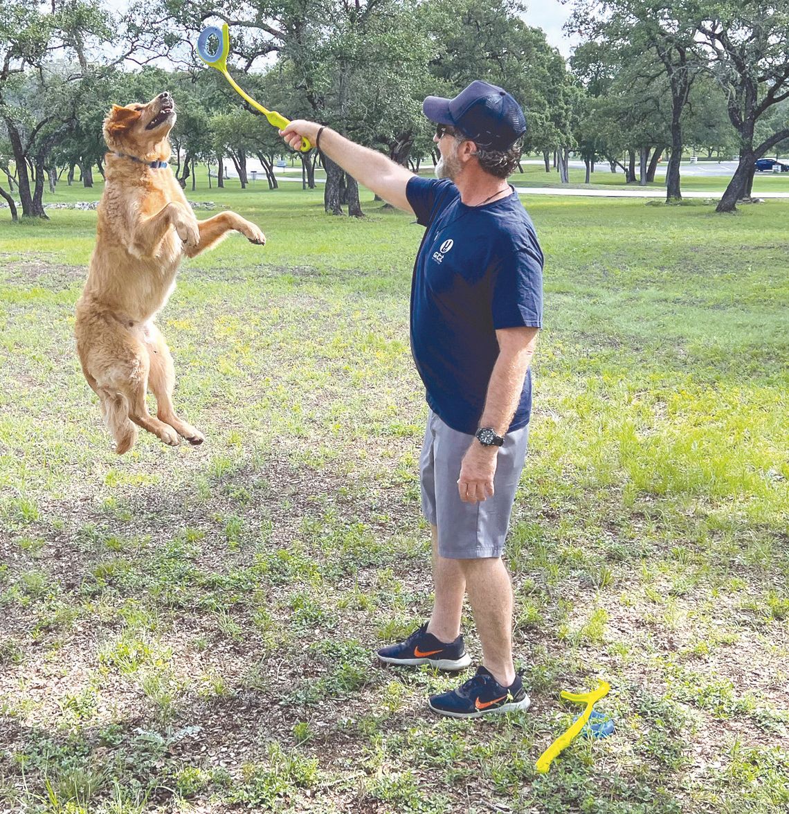 Wimberley entrepreneur launches pioneering dog toy