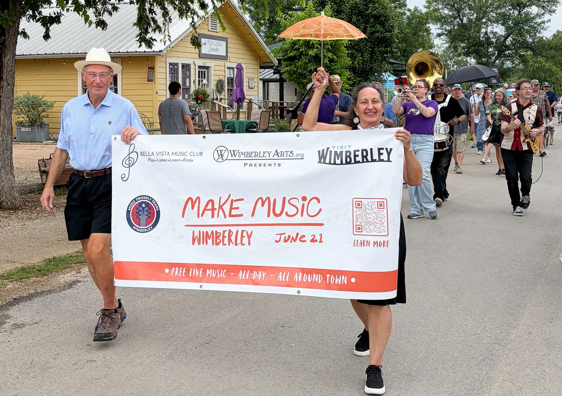 Wimberley joins the world in making music