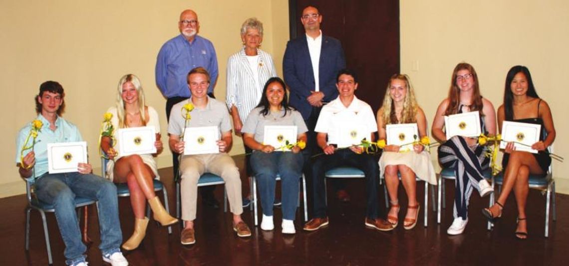 Wimberley Lions Club awards local students $60,000 in scholarships