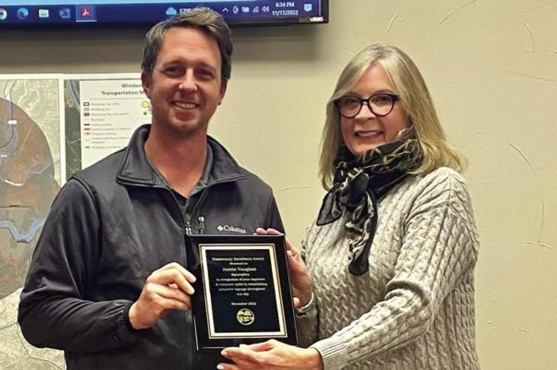 Wimberley local receives award for excellence