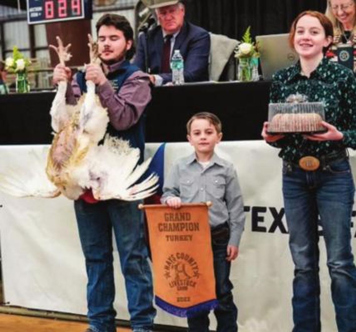 Wimberley performs well at county livestock show