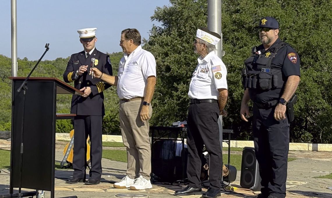 Wimberley remembers Sept. 11