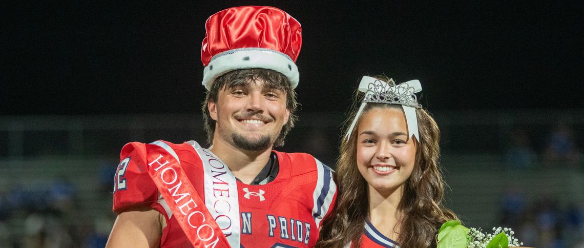 HOMECOMING KING AND QUEEN