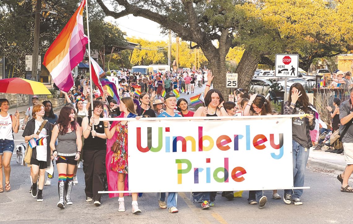 Wimberley’s Pride March encourages solidarity, support