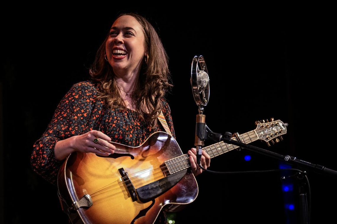 Wimberley’s Sarah Jarosz wins another two grammies Photo by Rodney Bursiel Wimberley native Sarah Jarosz performing at a 2023 Stars over Wimberley Concert at the Wimberley Playhouse.