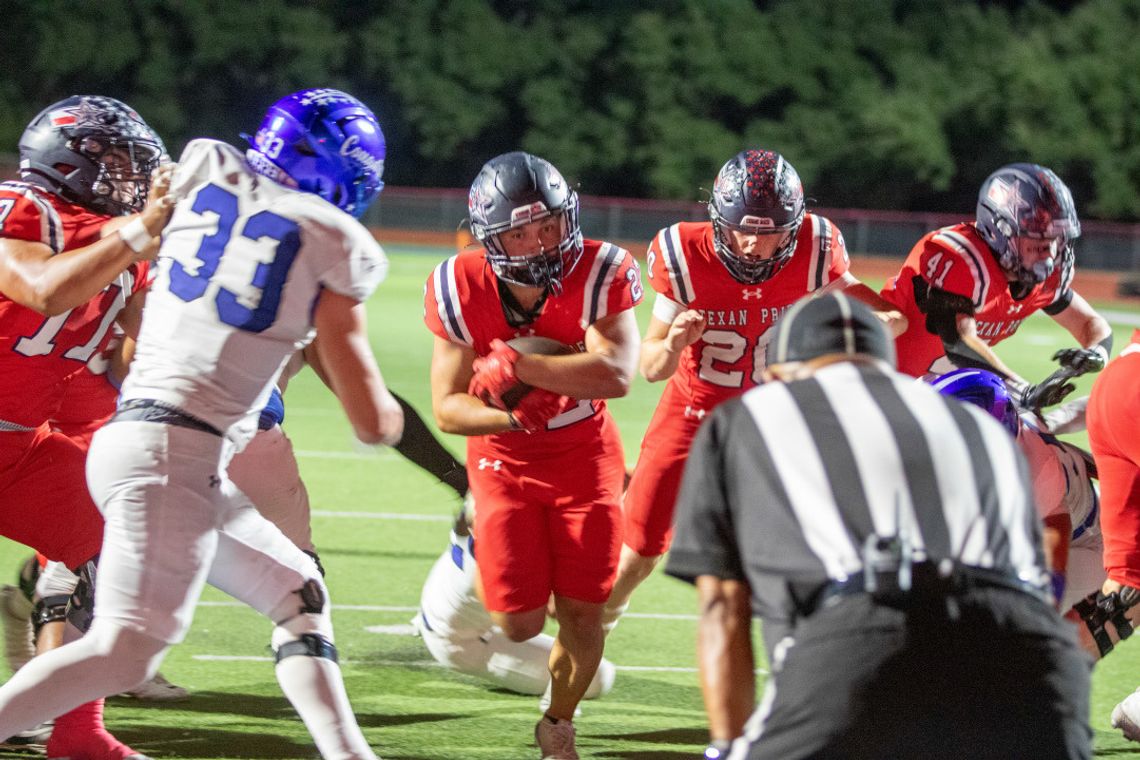 Wimberley stops Jarrell’s two-point try to win Homecoming classic