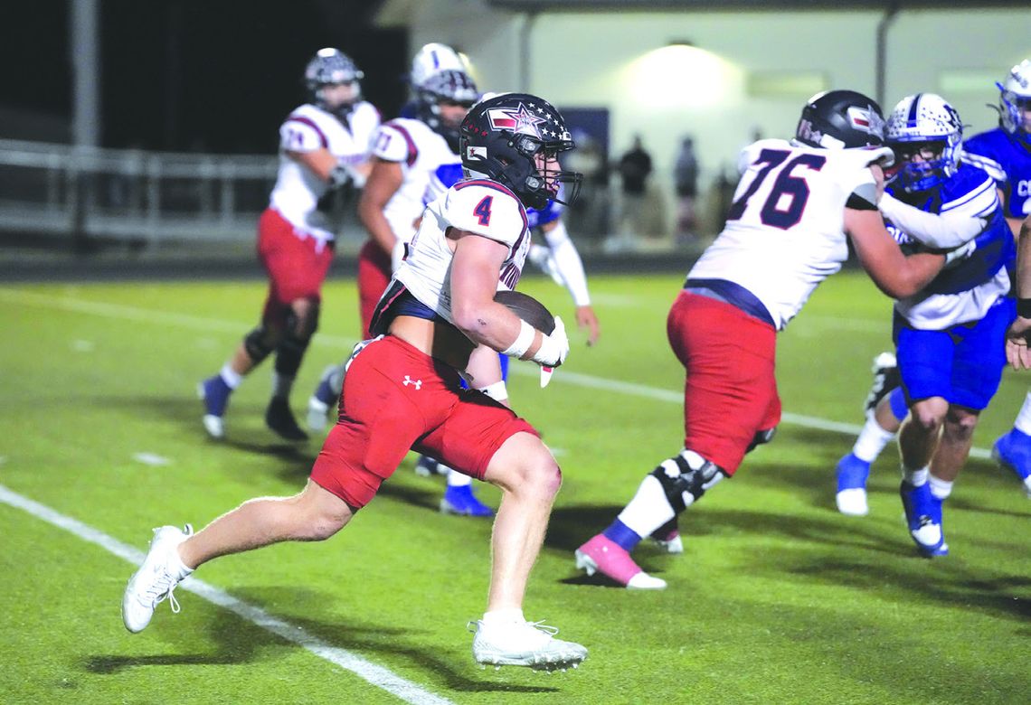 Wimberley Texas prevail 41-8 over Jarrell Cougars