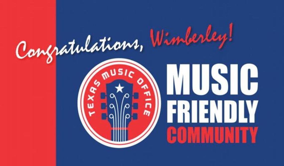 Wimberley to be certified as a Music Friendly Community