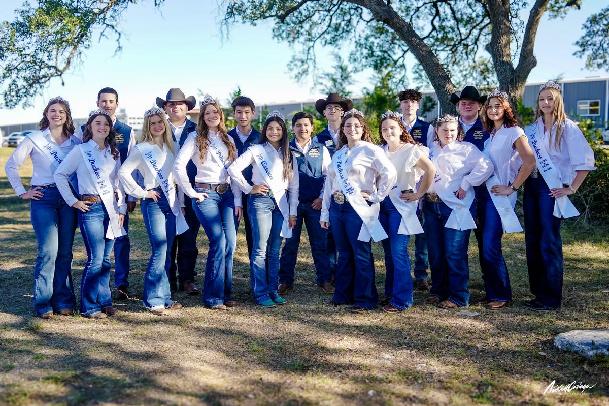 PHOTO BY MICHAEL CARIAGA Ambassadors: Luke Mosser, Nolan Moore, Tyler Eiben,...