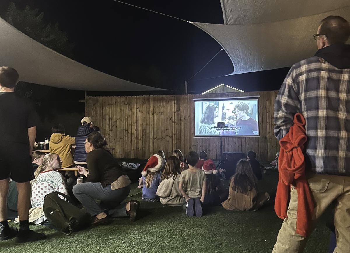 Photo by Trevor Airola Thursday night movies and free crepes in December prov...