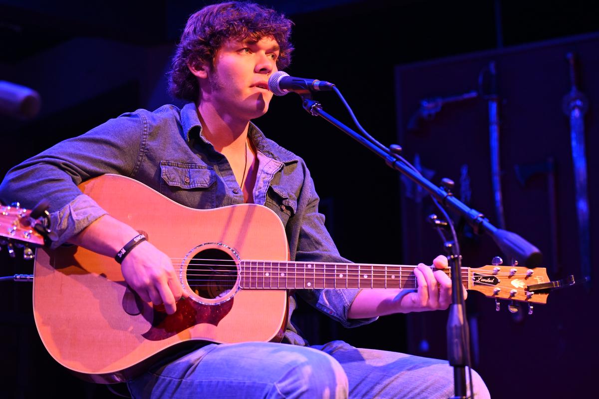 Photo by Rodney Bursiel Young performer Ashton Naylor created a buzz with his...