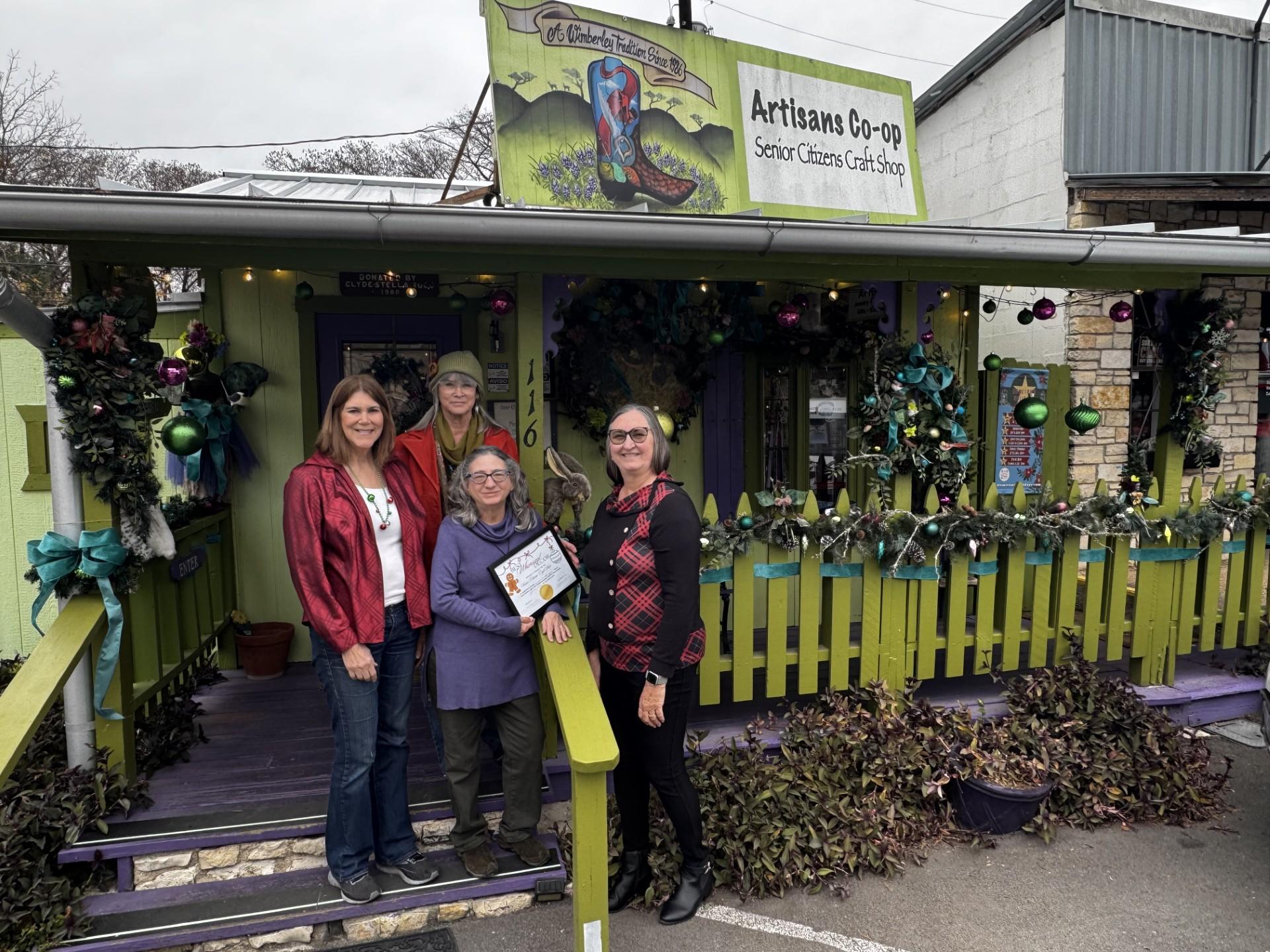 Photo by Lindsey Deringer Taking first place in Whimsical decor was the Senio...