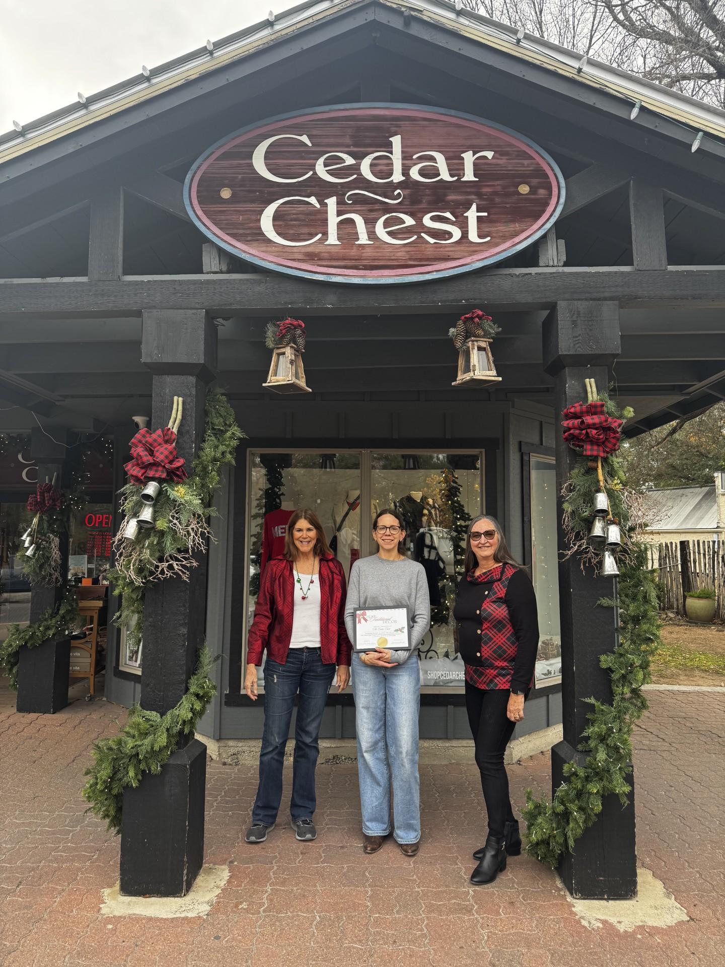 Photo by Lindsey Deringer The Cedar Chest took top prize in the Traditional C...
